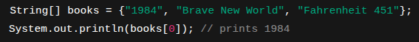array example