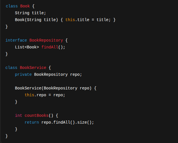 Book Service Example
