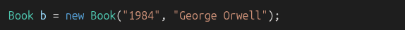 book object example