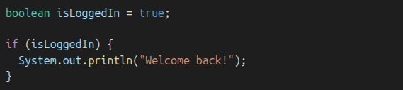 booleans in action