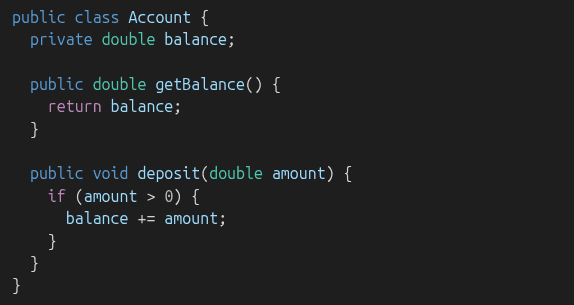 encapsulation example