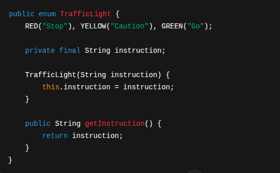 Enum with Methods