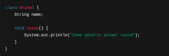 Inheritance Example