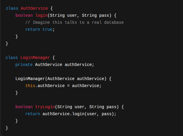 Mocking Example