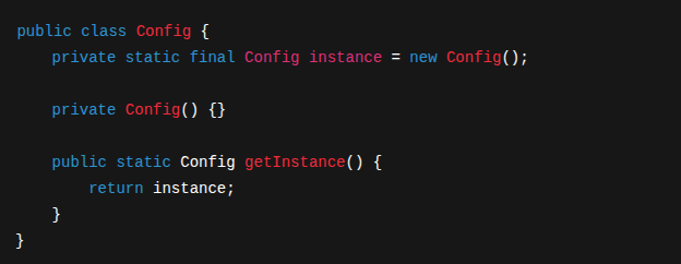 Singleton Example