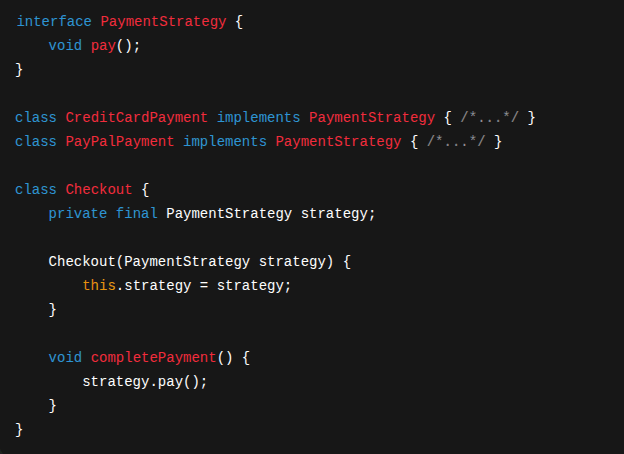 Strategy Example
