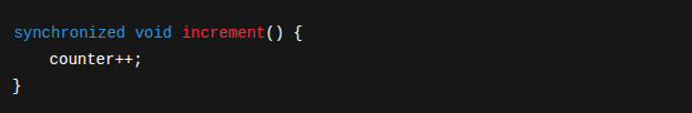 Synchronization Example